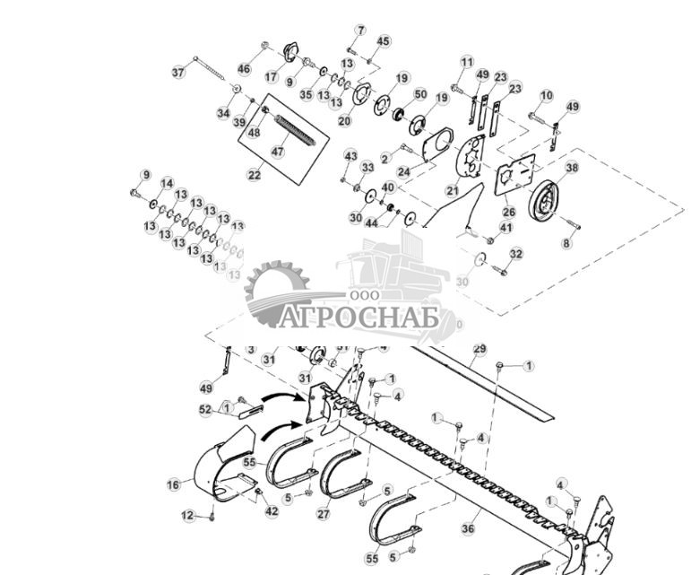 Рама ротора, подборщик MegaWide™ Plus - ST900302 74.jpg